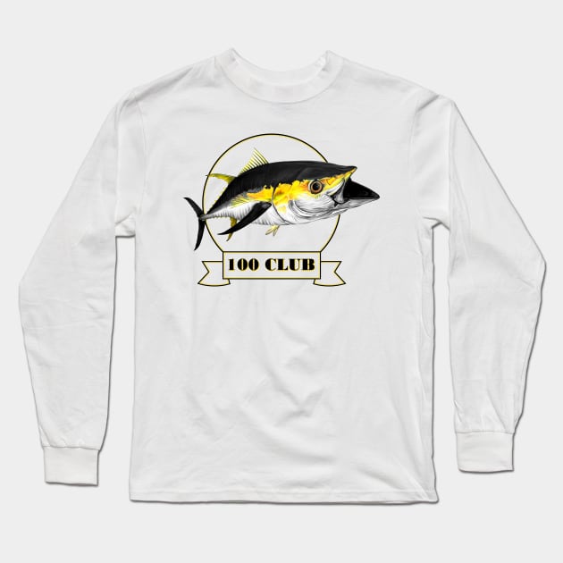 Tuna 100 club Long Sleeve T-Shirt by Art by Paul